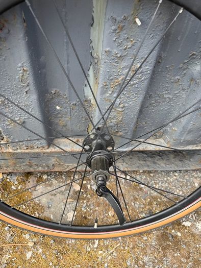 Carbon style 700c rim brake wheels