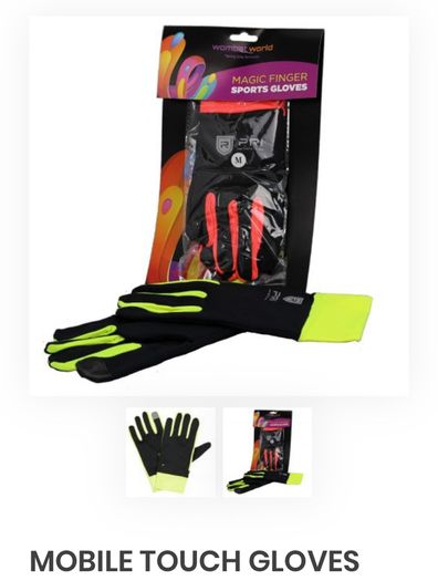 50 Sports / Running Pri Gloves - Works With Touch Screen Phones