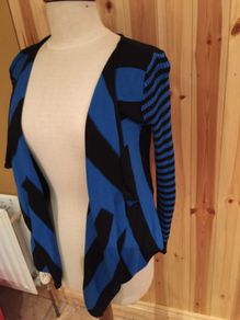 Stripe Ladies Cardigan