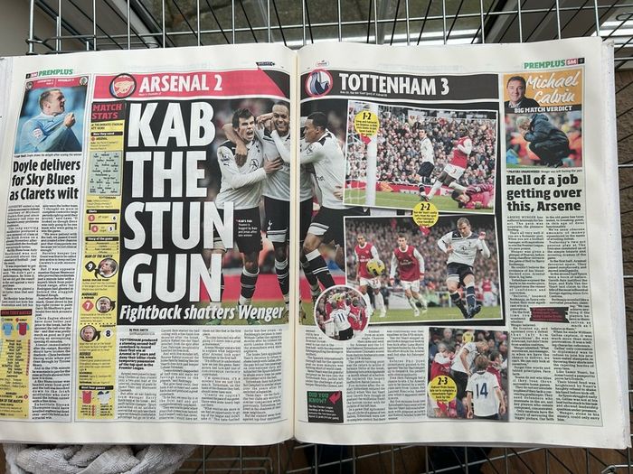 Tottenham Hotspurs Newspaper Articles History