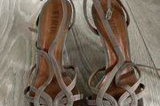brown high heels