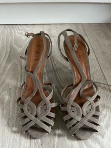 brown high heels