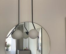 Set of Two. Contemporary Ceiling/ Wall lights. As New