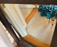 Heavy Textured Framed Mirror