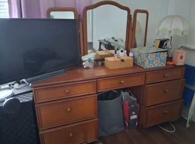 Dressing Table  with Mirrors