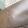 Leather 3 seater sofa Image 2