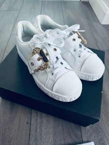 Versace Jeans Couture leather sneakers