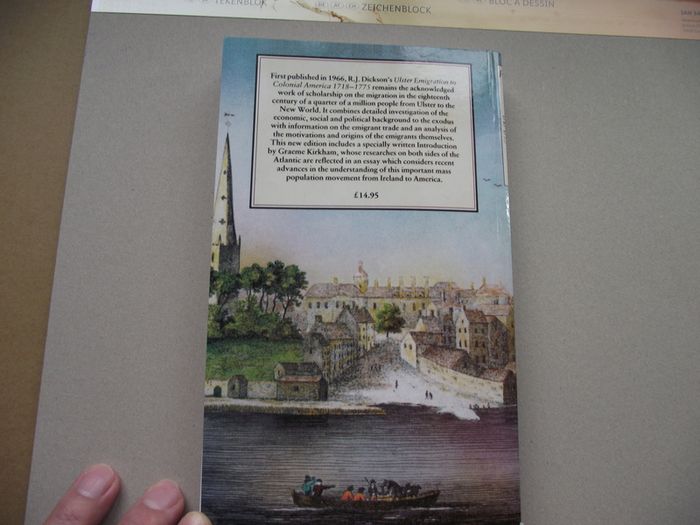 'Ulster Emigration to Colonial America 1718-1775' by R. J. Dickson