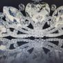 Bride's Designer Crystal Head piece Image 2