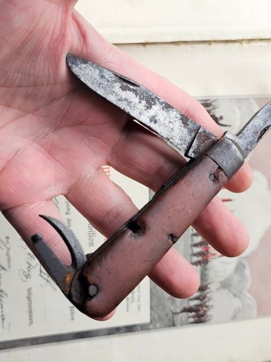 Antique 1910s Elsener Schwyz Original Swiss Army Knife Over 100years old Collectable Militaria