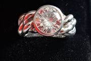 Ti sento sterling silver ring