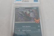 Pokemon Darkrai Holo Trick or Trade 2024 Kurbis Stamp Grading 9.5 Mint