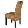 Dining Chair 4 pcs Kubu Rattan Mango Wood Image 4