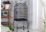 Metal Bird Cage 51x51x135 cm-Black