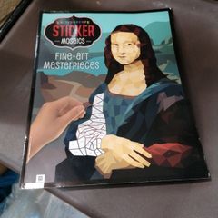 Fine Art Book Print Puzzle Sticker Book Gift