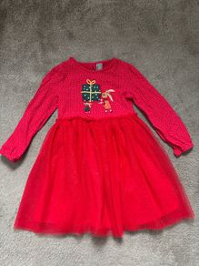 Girl christmas dress 122cm 6-7 years