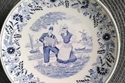 Vintage Royal Sphinx by Boch "Delft" Wall Plate
