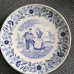 Vintage Royal Sphinx by Boch "Delft" Wall Plate