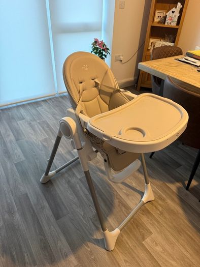 Baby Elegance Nup Nup High Chair Warm Grey