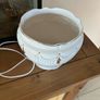 Plant Pot white & gold detail x 2 Image 5