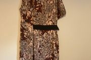 Asymmetric sleeve dress by Mango suit collection