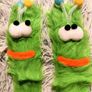 Fuzzy Alien Socks  Cozy & Whimsical Image 3
