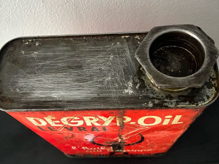 Vintage French Oil Can