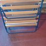 Fold up metal single bed Image 2