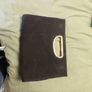 woman's bag black clutch Image 2
