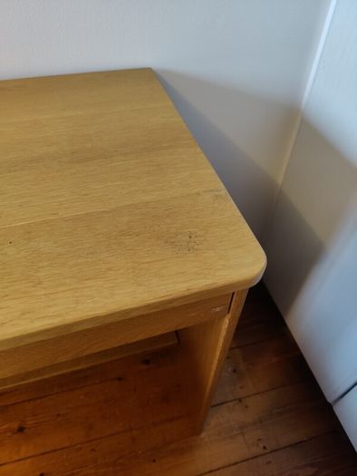 Solid Timber Study Desk, Small Desk or dressing table, solid oak desk