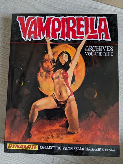 Complete Vampirella Archives 15 Volume Hardcover Comic Book Set, Omnibus Library edition