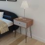 Nightstands with Drawer 2 pcs Brown Image 4