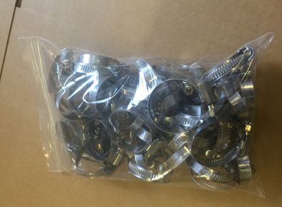 Jubilee clips bag of 50