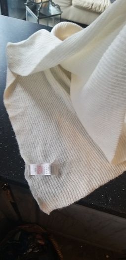 Cream Poncho
