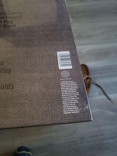 Damien Dempsey Shots vinyl and signed lyric card