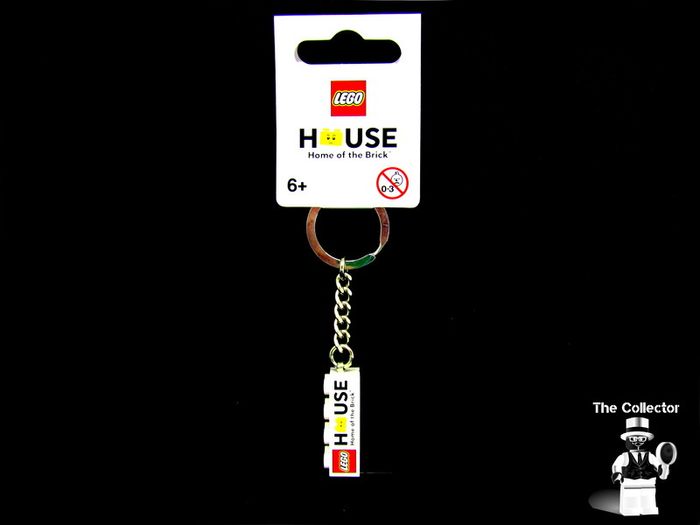 Lego House Home of the Brick Keychain Brick 2x4 From The Lego House in Billund Exclusive Very Rare Limited Edition Brick Keychain New With Tags