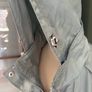 Normann Duck Egg Blue Rain Coat - Size 20 Image 5