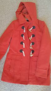 Next Orange Duffle Coat