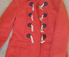 Next Orange Duffle Coat