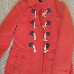Next Orange Duffle Coat