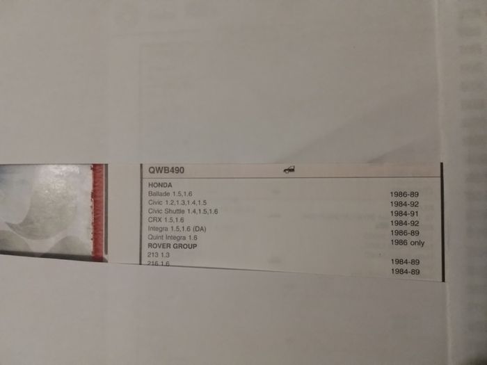 Honda Civic / CRX Front Wheel Bearing.