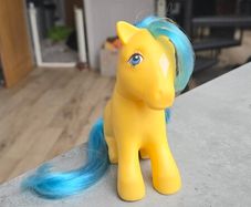 Bubbles Earth Ponies MLP G1 My Little Pony