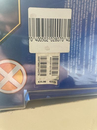 Unopened Disney X-men figurine set