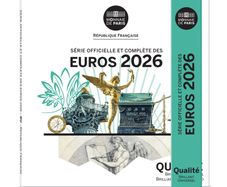 2026 France Euro Coin Set. 3.88 Euro. 8 Coins. Brilliant Uncirculated.