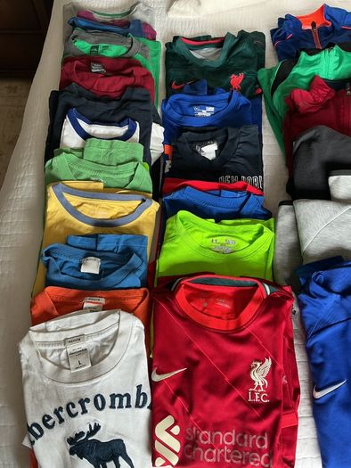 Boys Clothes Bundle age 10, kids size L, 30 items