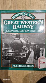 History  Of The Great Western Railway. Volume 1: Consolidation  1924 - 29. Volume  2:The Thirties 1930 -39 by Peter Semmens.