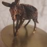 Finely Detailed Vintage Spelter Donkey (Copper/Bronze Finish) Image 3