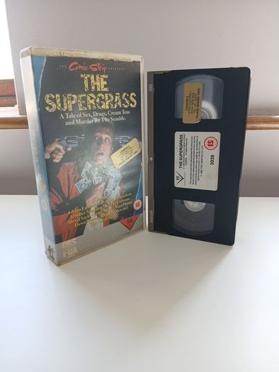 The Supergrass Film On A High Quality MAXELL Tape Ex Rental.
