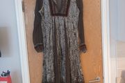 Vers Vintage Crushed  Velvet  Dress. S.12.