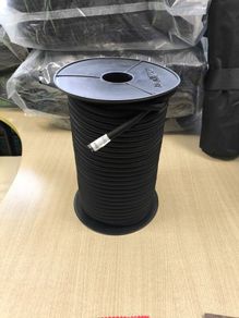 Elastic Shock Cord Bungee  10mm / 50m - Reel Black